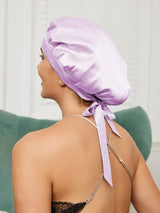 [Lavendel] SilkSilky-DK Sovehætte 003