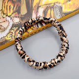 [Leopard] SilkSilky-DK Scrunchie 005