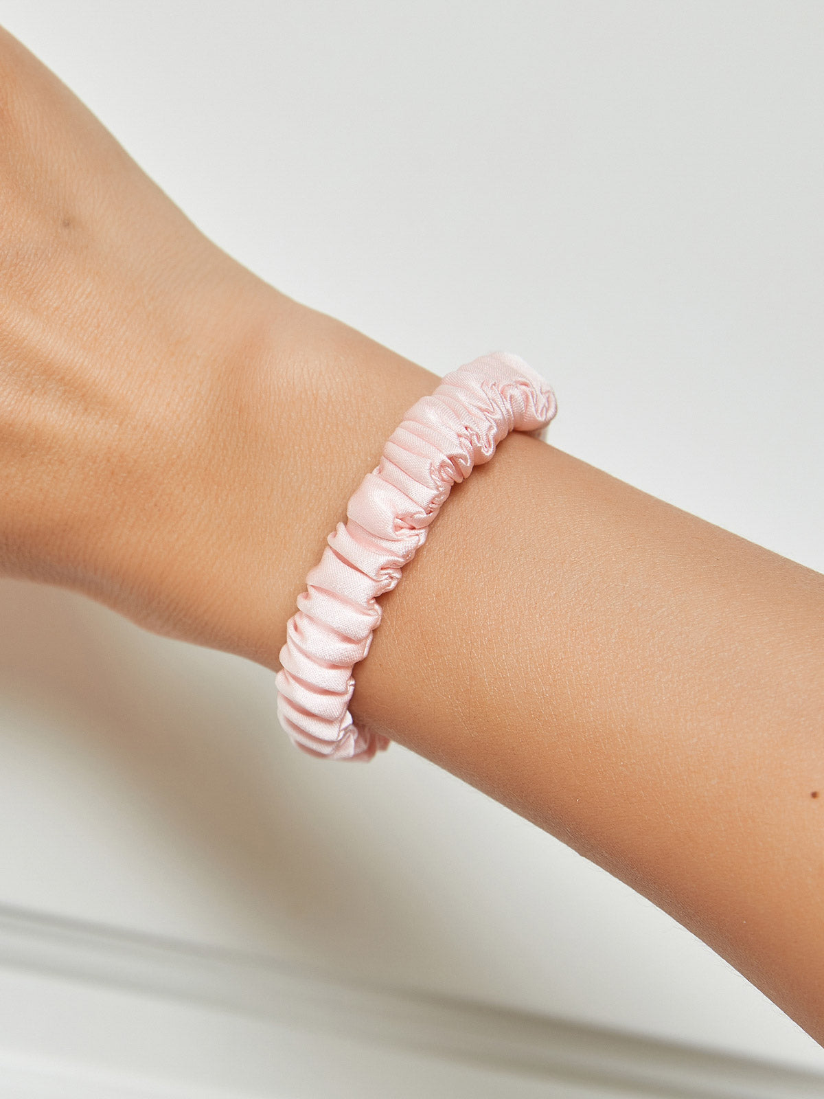 [Lys Pink] SilkSilky-DK 19Momme Scrunchie 001