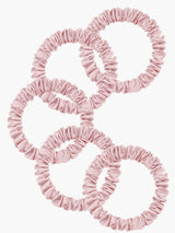 [Lys Pink] SilkSilky-DK Scrunchie 004