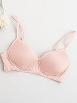 [Lys Pink] SilkSilky-DK BH 005