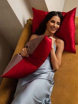 [MauveOrkidé+Vin] SilkSilky-DK 22Momme Pure Silk Pillowcase 003