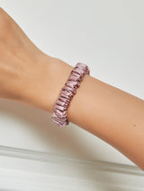 [Bleg Mauve] SilkSilky-DK Scrunchie 001