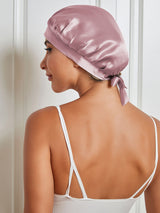 [Bleg Mauve] SilkSilky-DK Sovehætte 005