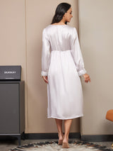 [Lilla] SilkSilky-DK Nightgown 002