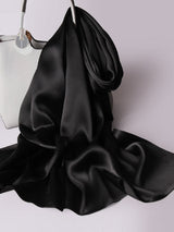 [Sort] SilkSilky-DK Halstørklæde 001