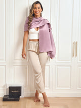 [Lavendel] SilkSilky-DK Halstørklæde 005