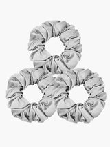 [Sølv] SilkSilky-DK Scrunchie 002
