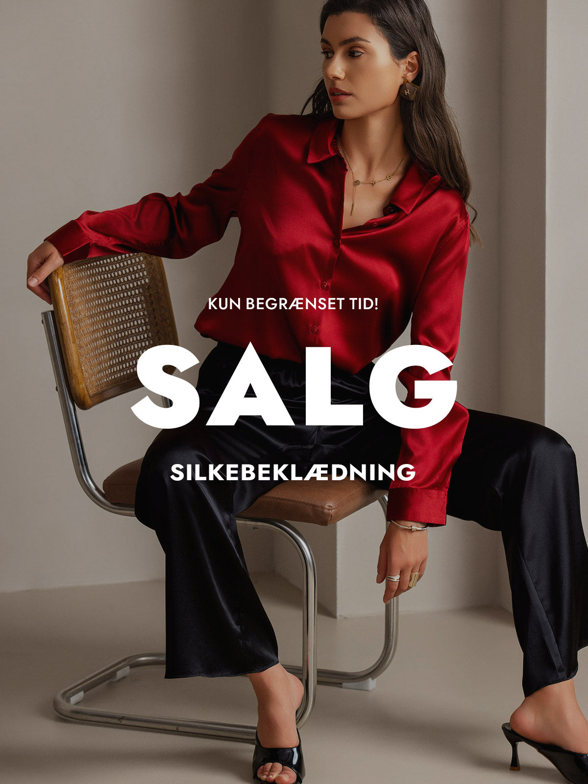 [Hvid] SilkSilky-DK Camisoles 001