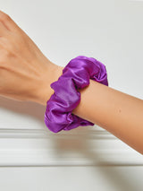 [Lilla] SilkSilky-DK Scrunchie 001