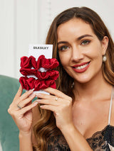 [Vin] SilkSilky-DK Scrunchie 001