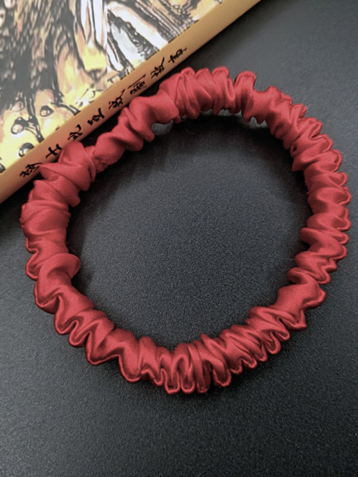 [Vin] SilkSilky-DK 19Momme Scrunchie 004