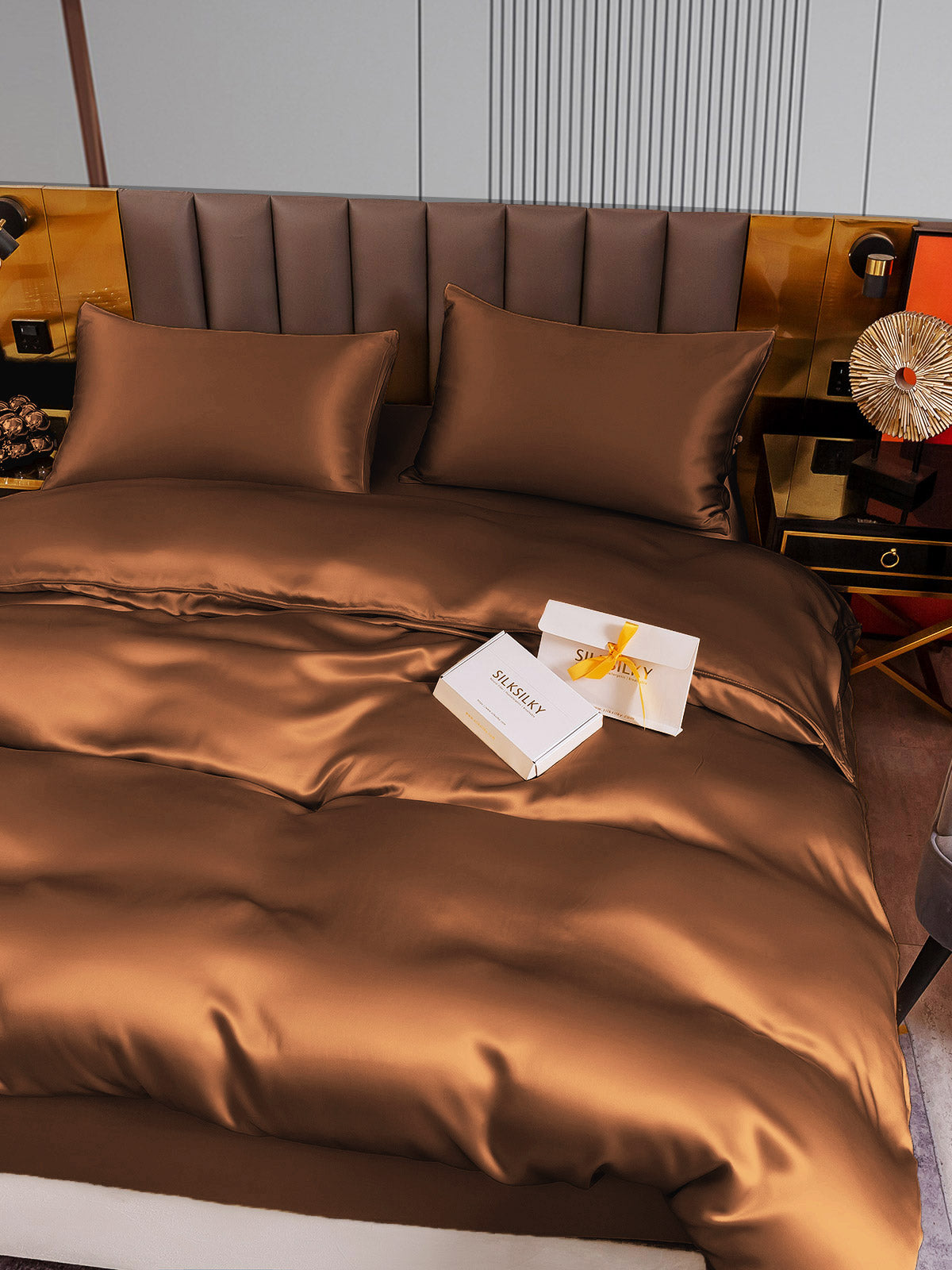 [Kaffe] SilkSilky-DK 22Momme Bedding Set 005