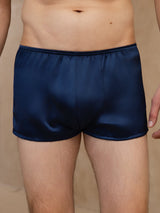 [Mørkeblå] SilkSilky-DK Mens Underwear 001