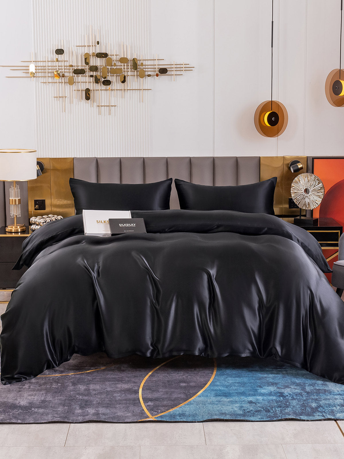 [Sort] SilkSilky-DK 19Momme Bedding Set 002