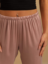 [Ferskenhud] SilkSilky-DK 19Momme Women's Sleep Pants 004