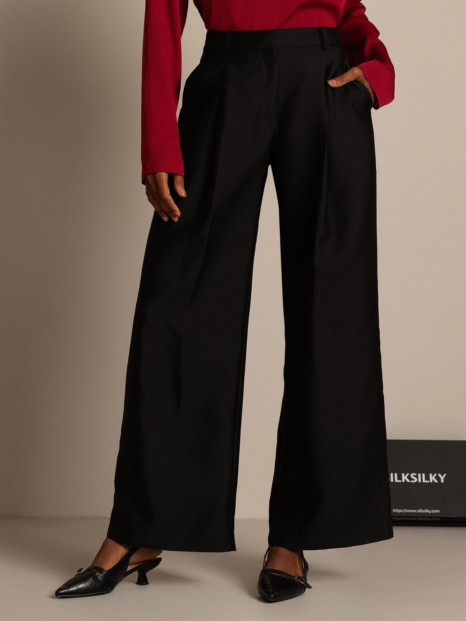 [Sort] SilkSilky-DK 32Momme Silke Womens Pants 001,