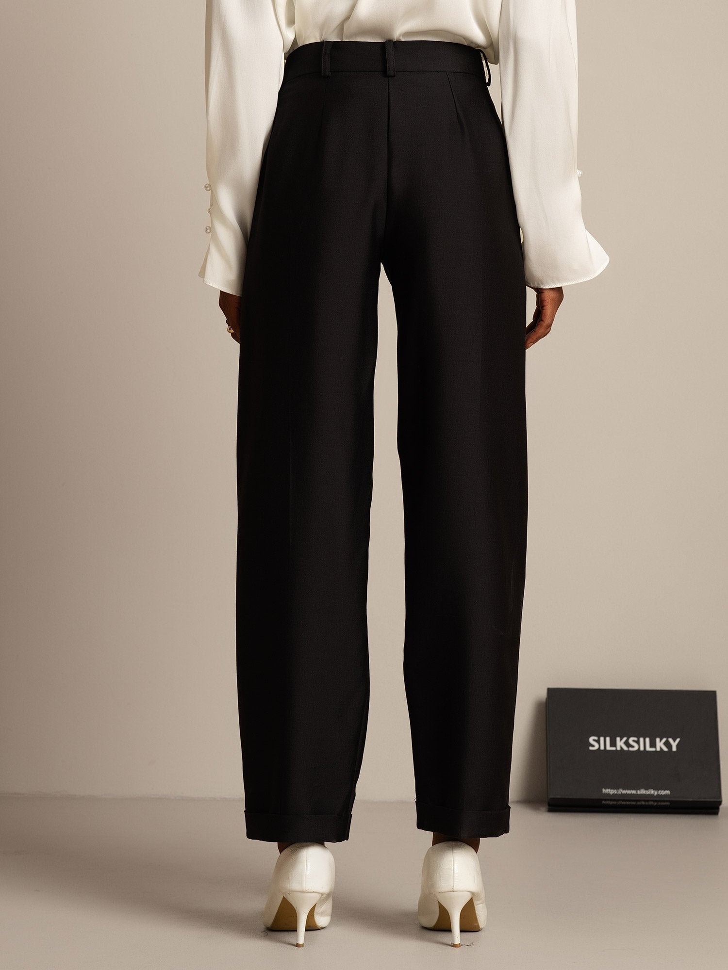 [Sort] SilkSilky-DK 32Momme Silke Womens Pants 002,