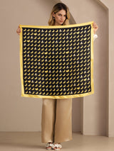 [Sort Banan] SilkSilky-DK Scarf 004