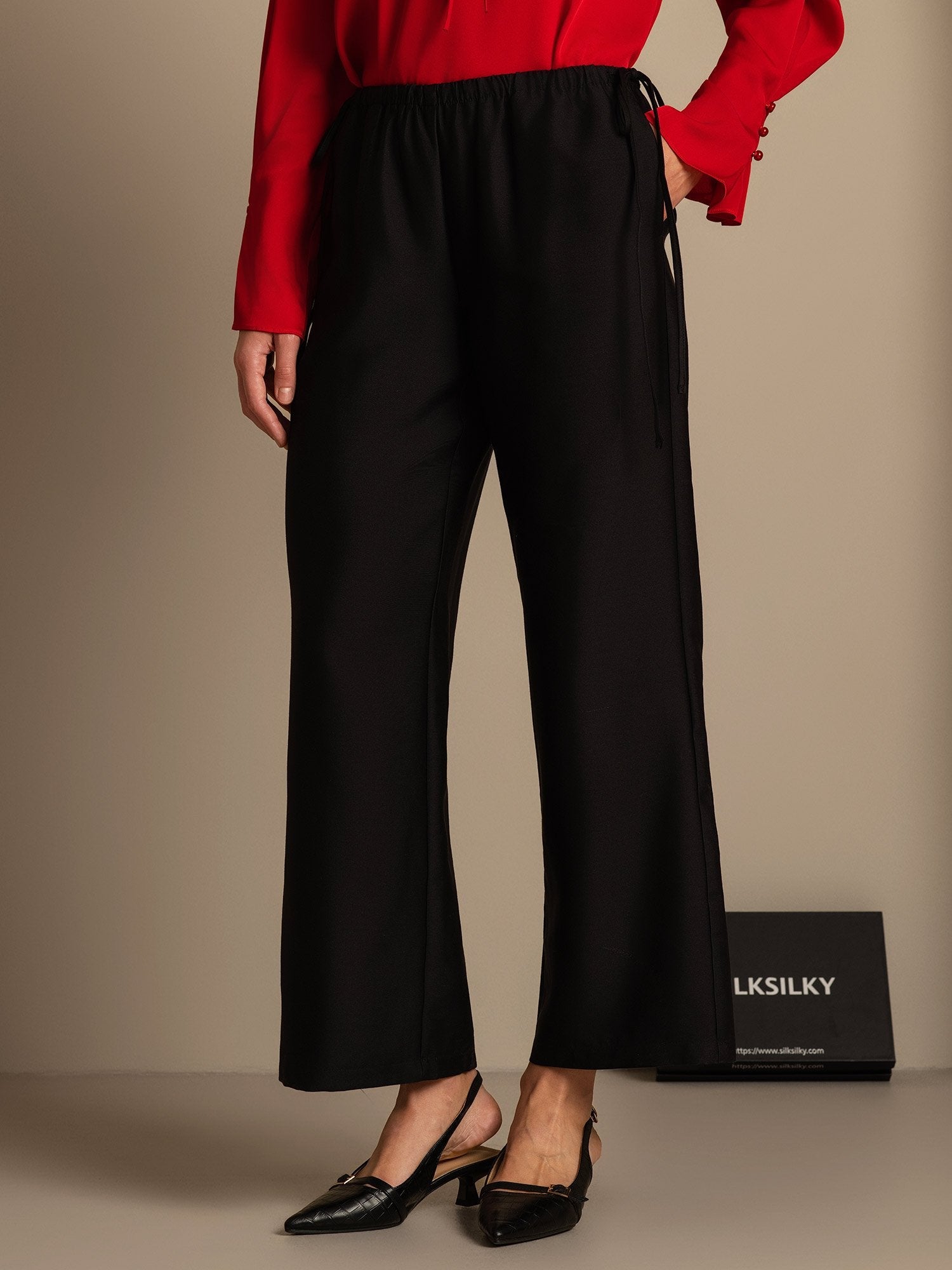 [Sort] SilkSilky-DK 32Momme Silke Womens Pants 003,