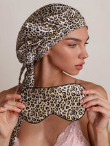 SilkSilky-DK Silke Sleep Cap Leopard 005