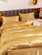 [Champagne] SilkSilky-DK 19Momme Sengesæt 004