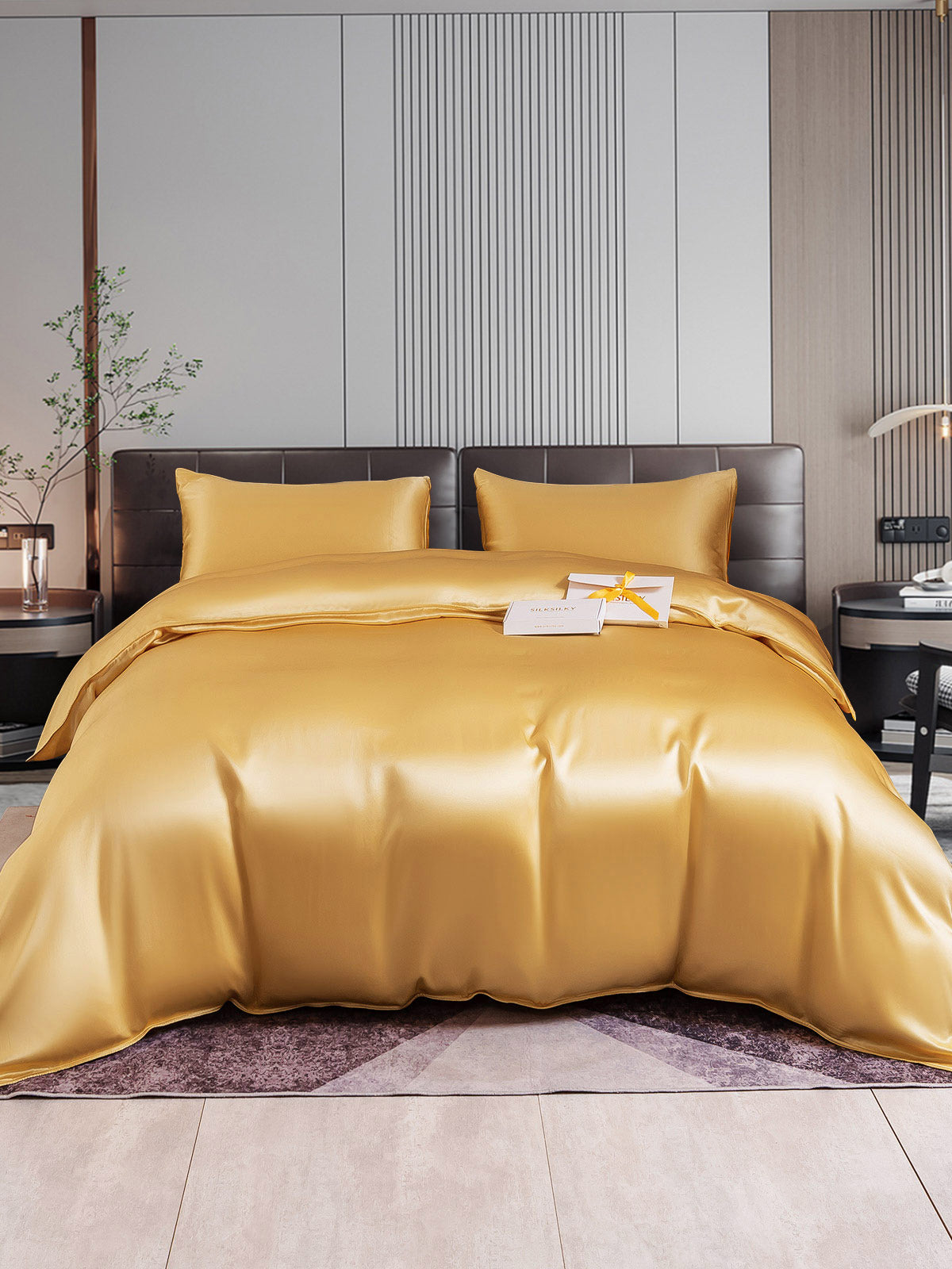 [Champagne] SilkSilky-DK 22Momme Bedding Set 001