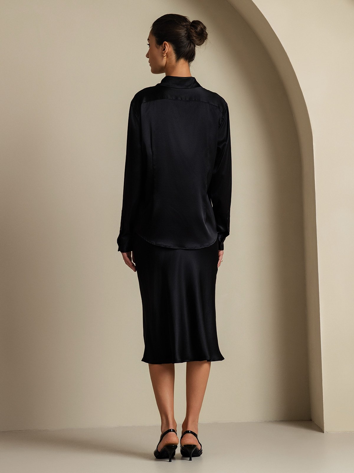 [Sort] SilkSilky-DK 19Momme Silke Womens Outfit Sets 002,