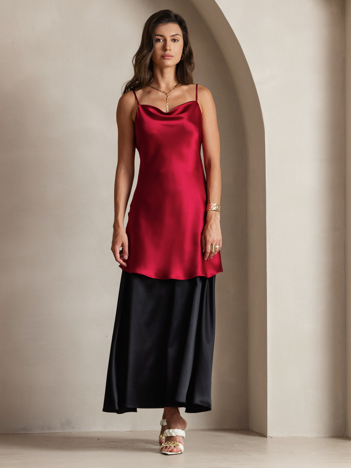 [Vin] SilkSilky-DK Dress 007