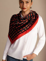 [Sort Kirsebær] SilkSilky-DK Scarf 006