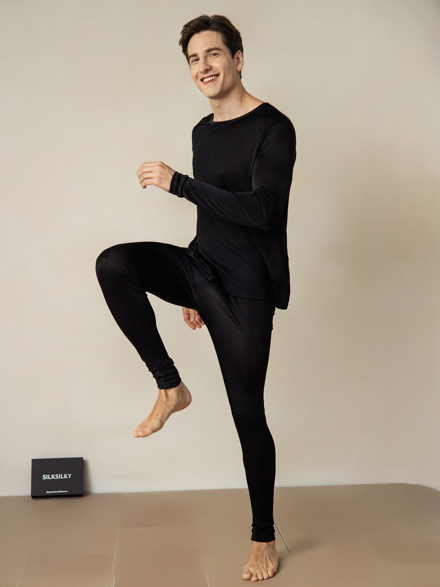 [Sort] SilkSilky-DK Silke Mens Pajamas 002