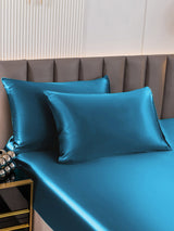 [Blågrøn] SilkSilky-DK 19Momme Pillowcase 003