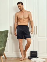 [Sort] SilkSilky-DK Men's Sleep Shorts 005