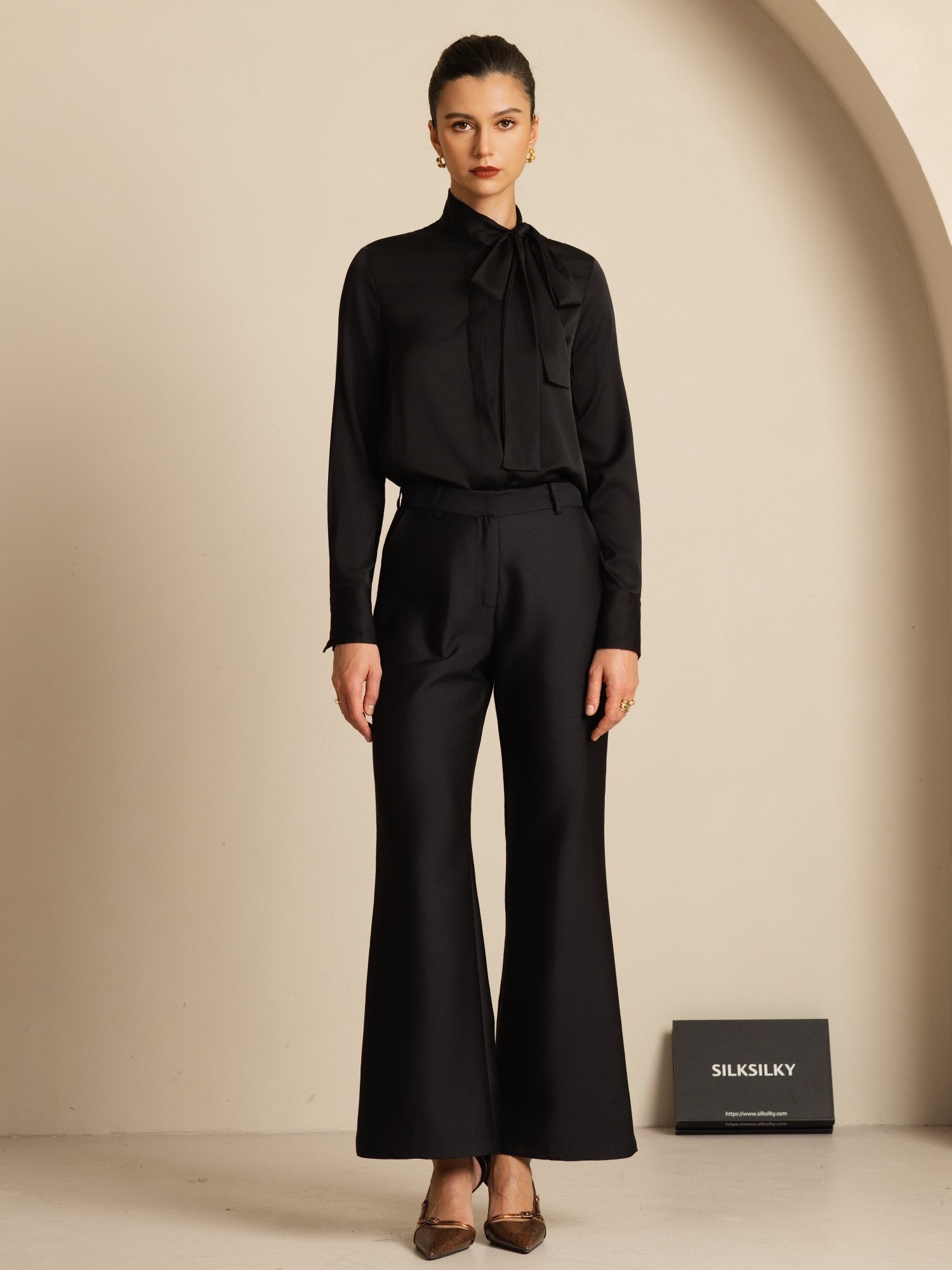 [Sort] SilkSilky-DK 19Momme Blouse 001