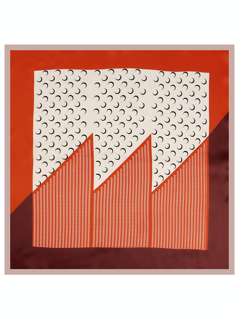 [P034] SilkSilky-DK Pure Silk Scarf 002