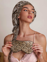 SilkSilky-DK Silke Sleep Cap Leopard 004