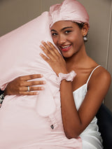 [Bleg Mauve] SilkSilky-DK 19Momme Pure Silk Pillowcase Set 001