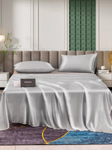 [Sølv] SilkSilky-DK 25Momme Bedding Set 002