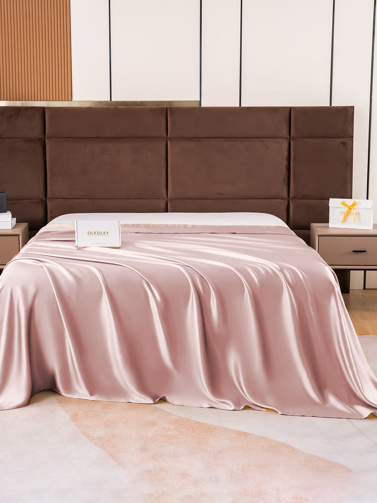 [Bleg Mauve] SilkSilky-DK 19Momme Sheet 002
