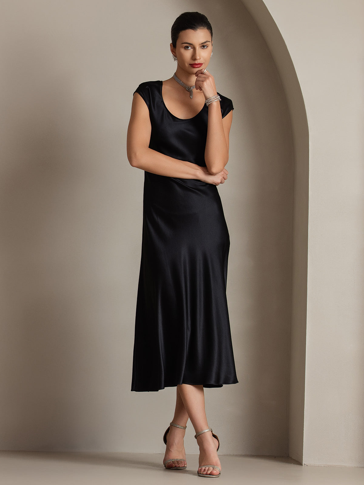 [Sort] SilkSilky-DK 19Momme Silke Dress 007