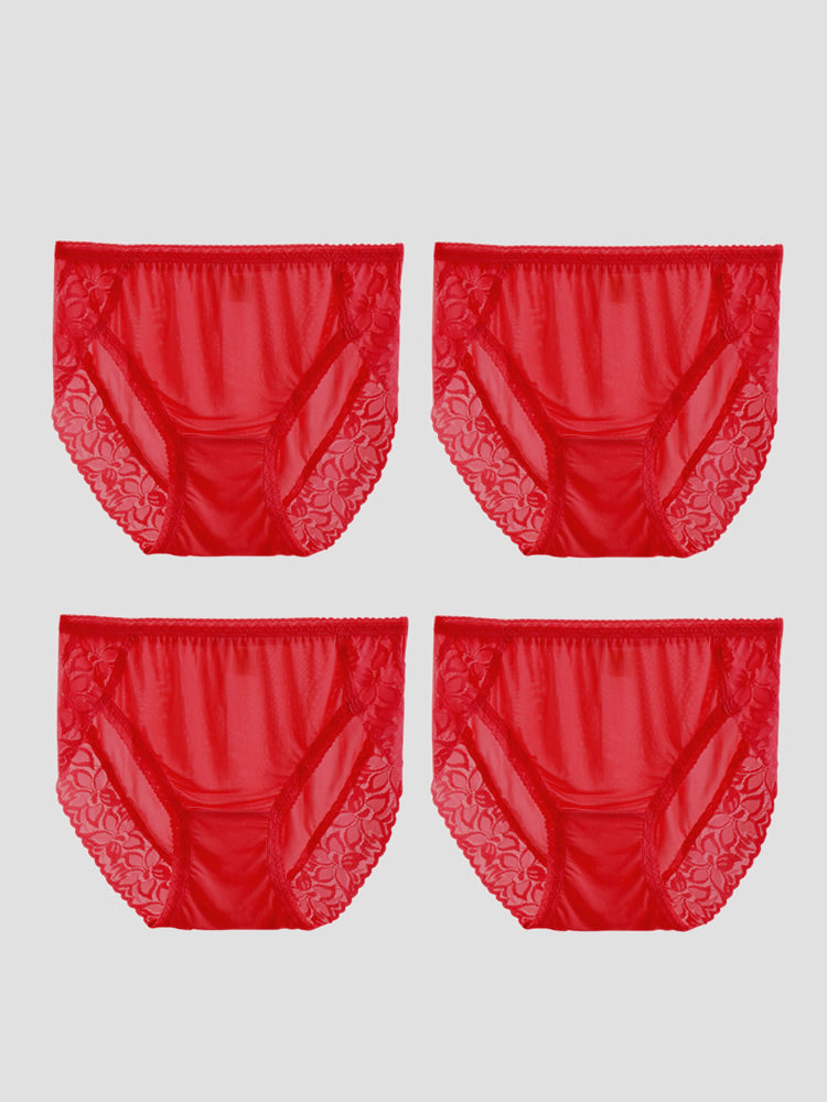 SilkSilky-DK Panty Rød 005