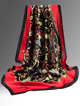 [P080] SilkSilky-DK Pure Silk Scarf 001