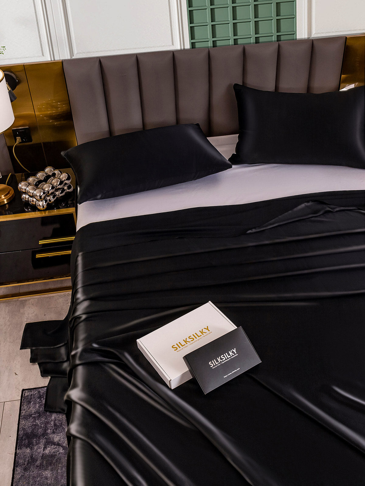 [Sort] SilkSilky-DK 25Momme Bedding Set 005