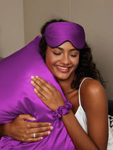 [Violet] SilkSilky-DK 19Momme Pure Silk Pillowcase Set 003