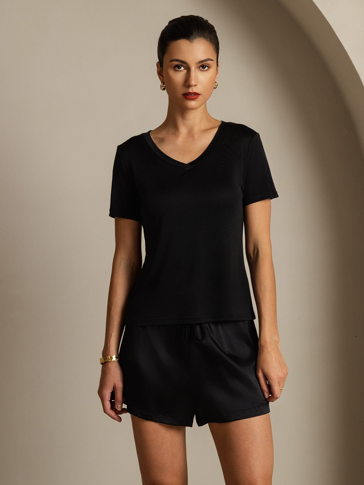 [Sort] SilkSilky-DK Silke Womens T-Shirt 001