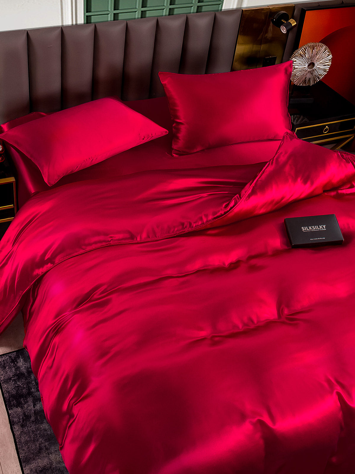 [Vin] SilkSilky-DK 25Momme Bedding Set 002