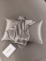 [Grå] SilkSilky-DK 19Momme Pillowcase 006