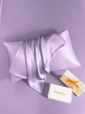 SilkSilky-DK 19Momme Pillowcase Lavendel 005