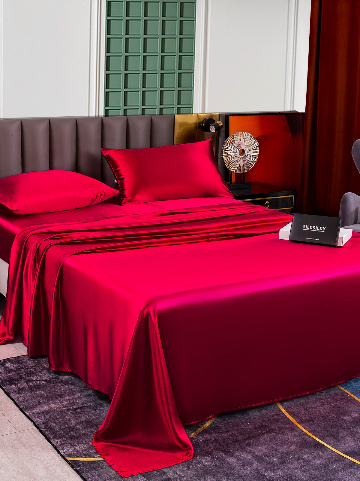 [Vin] SilkSilky-DK 25Momme Bedding Set 005