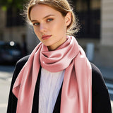 [Bleg Mauve] SilkSilky-DK Halstørklæde 001